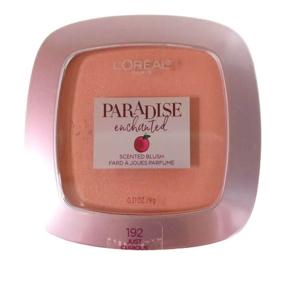 L'oreal Blush 192 Just Curious Paris Paradise Enchanted Fruit Scented Shade New